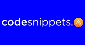 Code Snippets interface screenshot